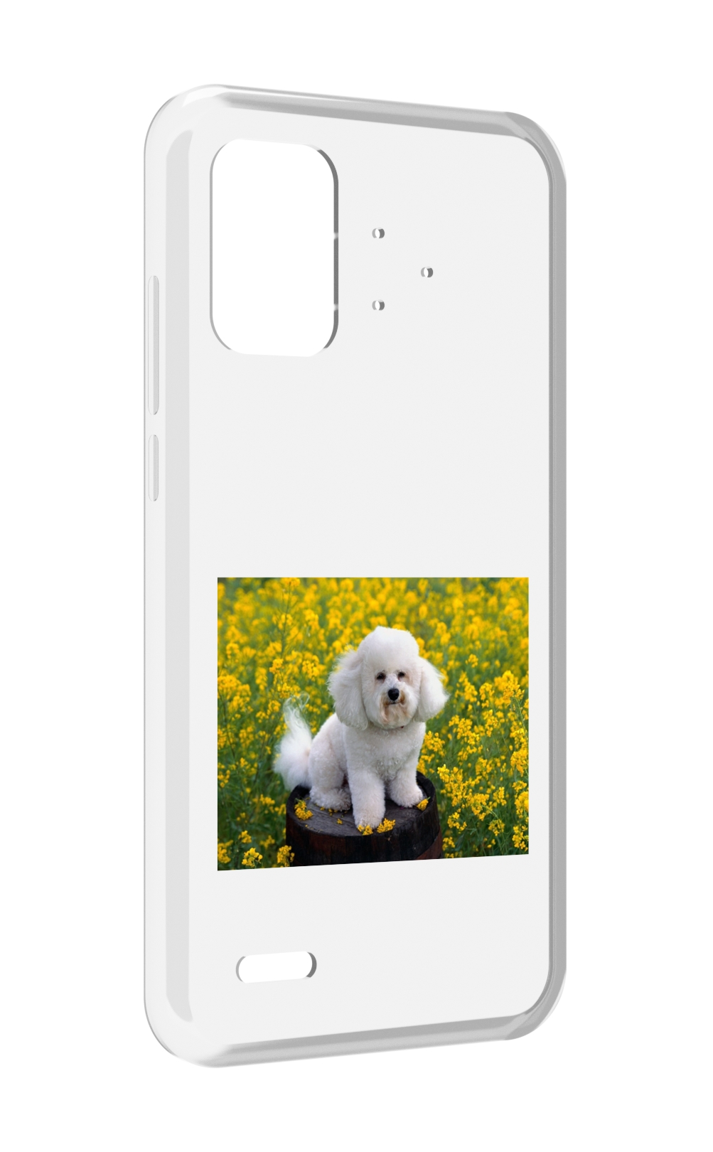 

Чехол MyPads пудель белыи для UMIDIGI Bison Pro, Прозрачный, Tocco