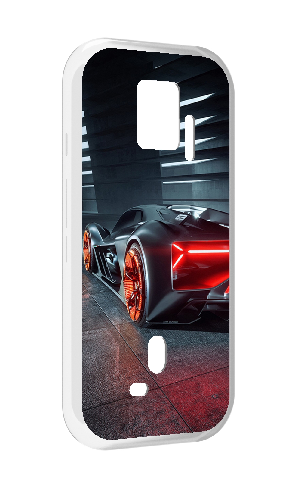 

Чехол MyPads Ночной-город мужской для ZTE Nubia Red Magic 7S Pro, Прозрачный, Tocco