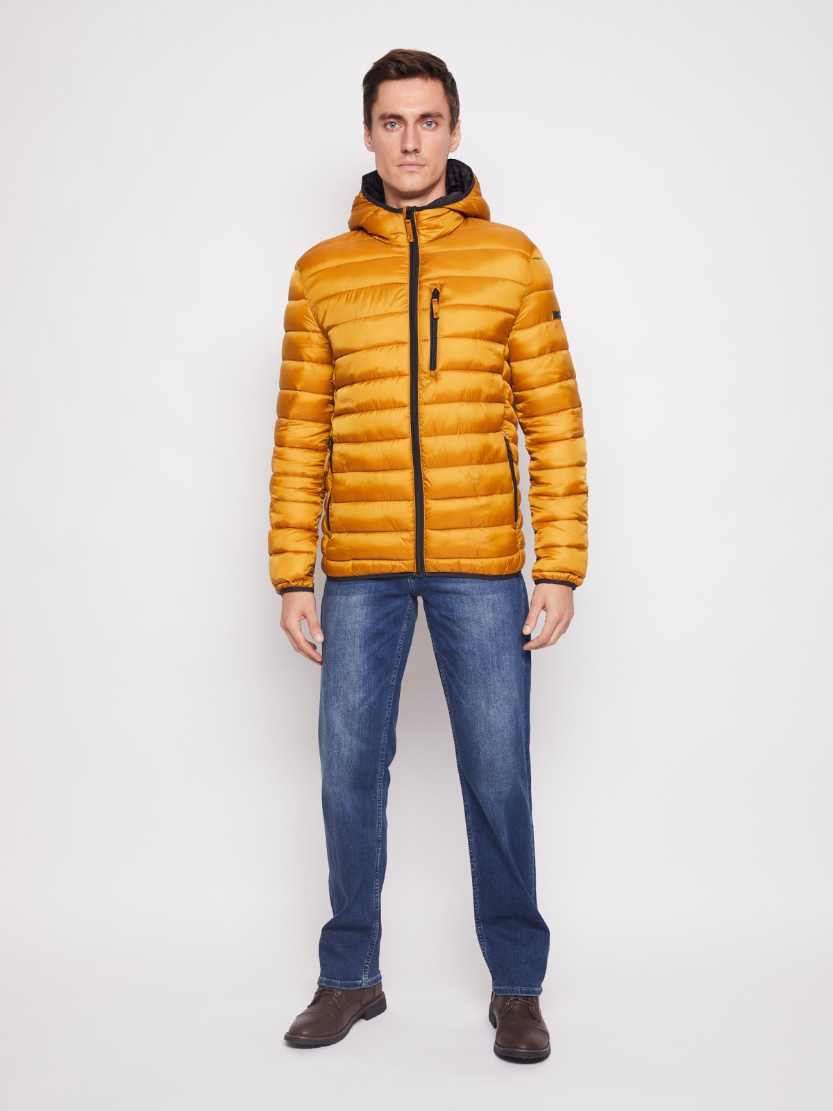 

Куртка мужская Zolla z0113351142242000 желтая XXL, z0113351142242000