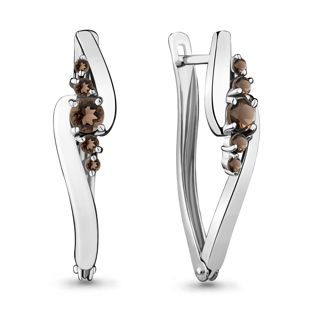 

Серьги из серебра с кварцем Aquamarine 4466401_925_р, 4466401_925_р