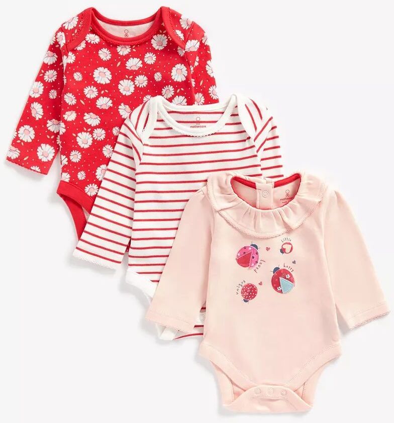 Боди (3 шт) Mothercare Bodysuit (3 Pcs) MC-BB675, разноцветный, 62