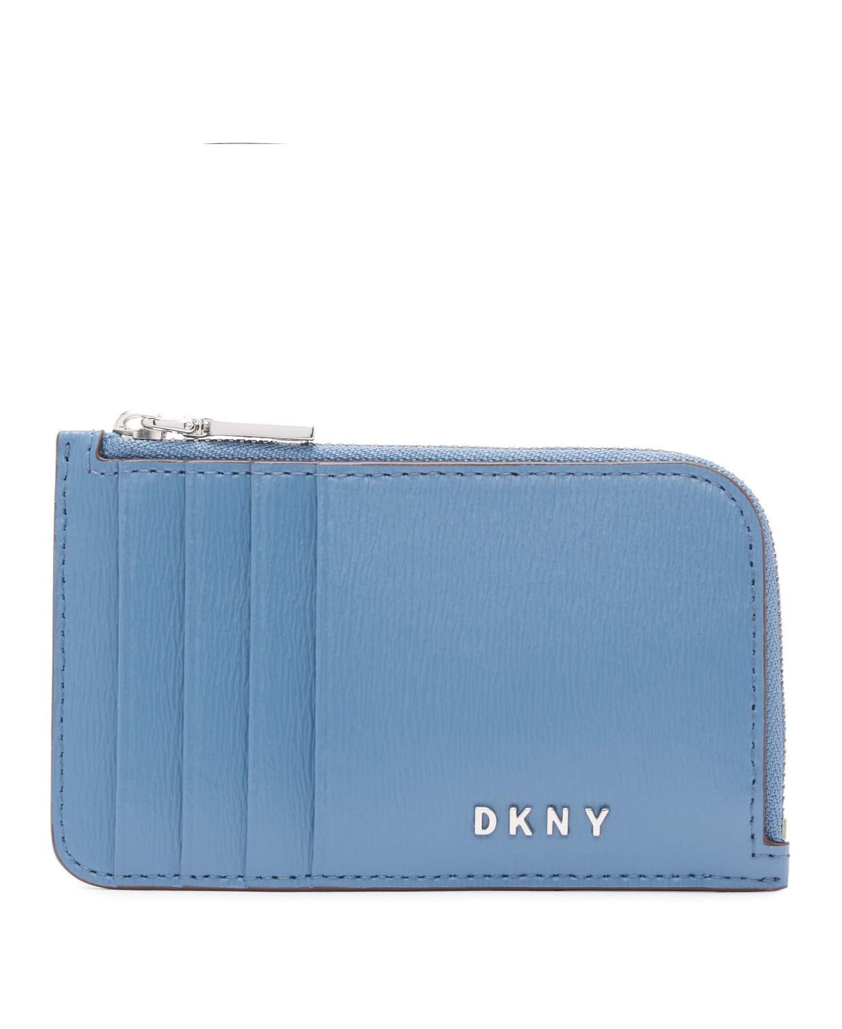 

Визитница женская DKNY R01Z3H42 голубая, R01Z3H42
