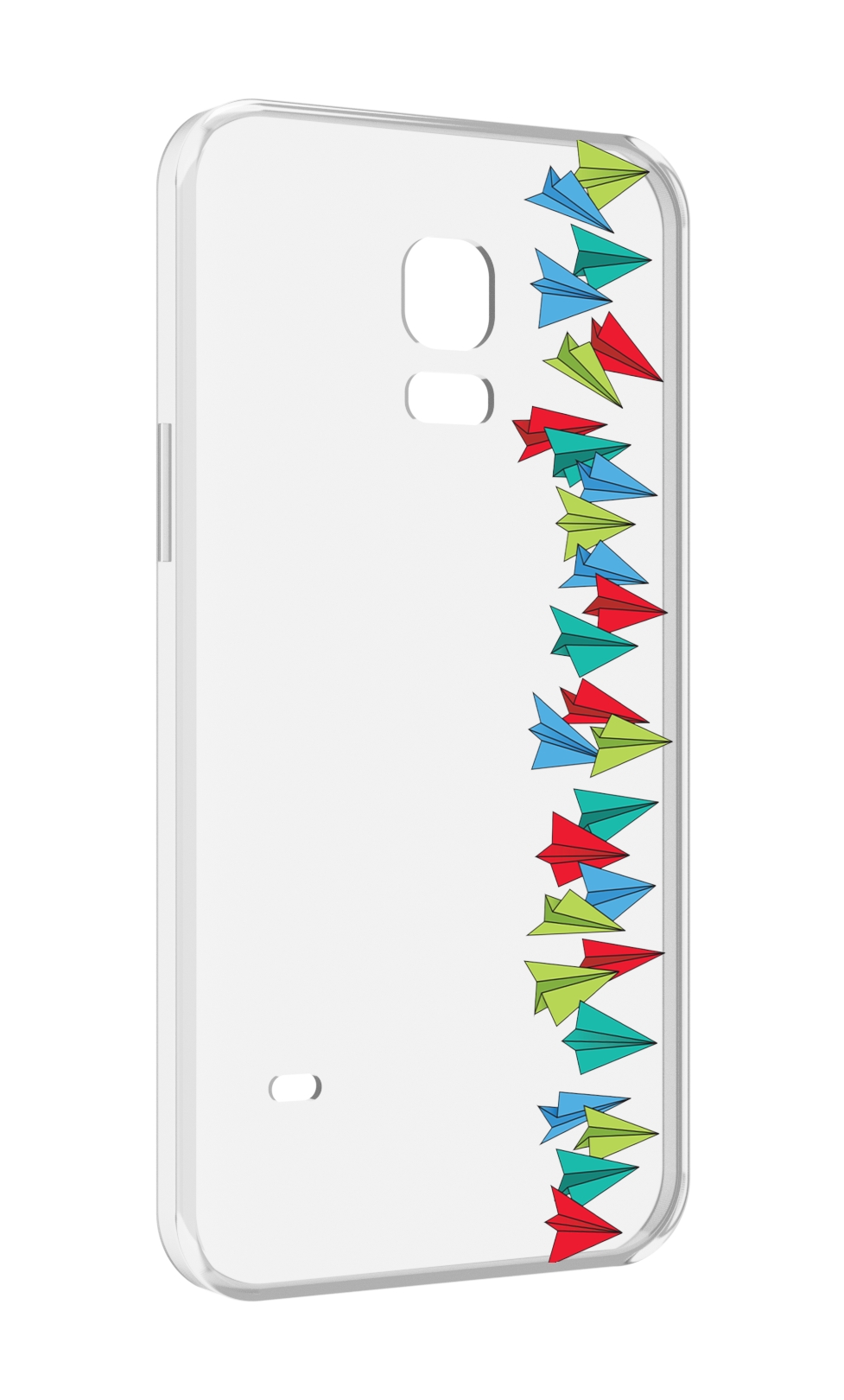 

Чехол MyPads самолетики из листочков для Samsung Galaxy S5 mini, Прозрачный, Tocco