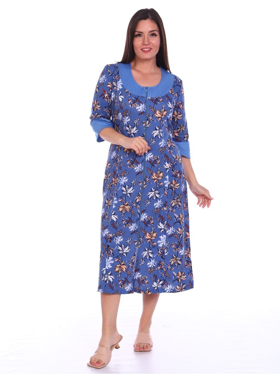 Халат женский Sheveli Дамский разноцветный 58 RU