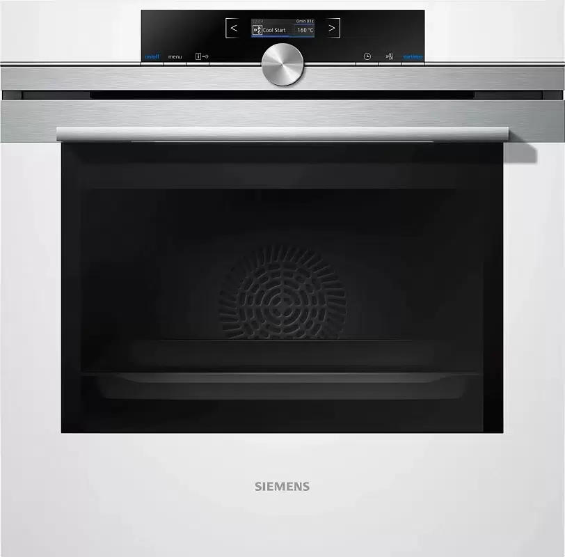 

Встраиваемый электрический духовой шкаф Siemens HB 674 GBW1 белый, HB 674 GBW1