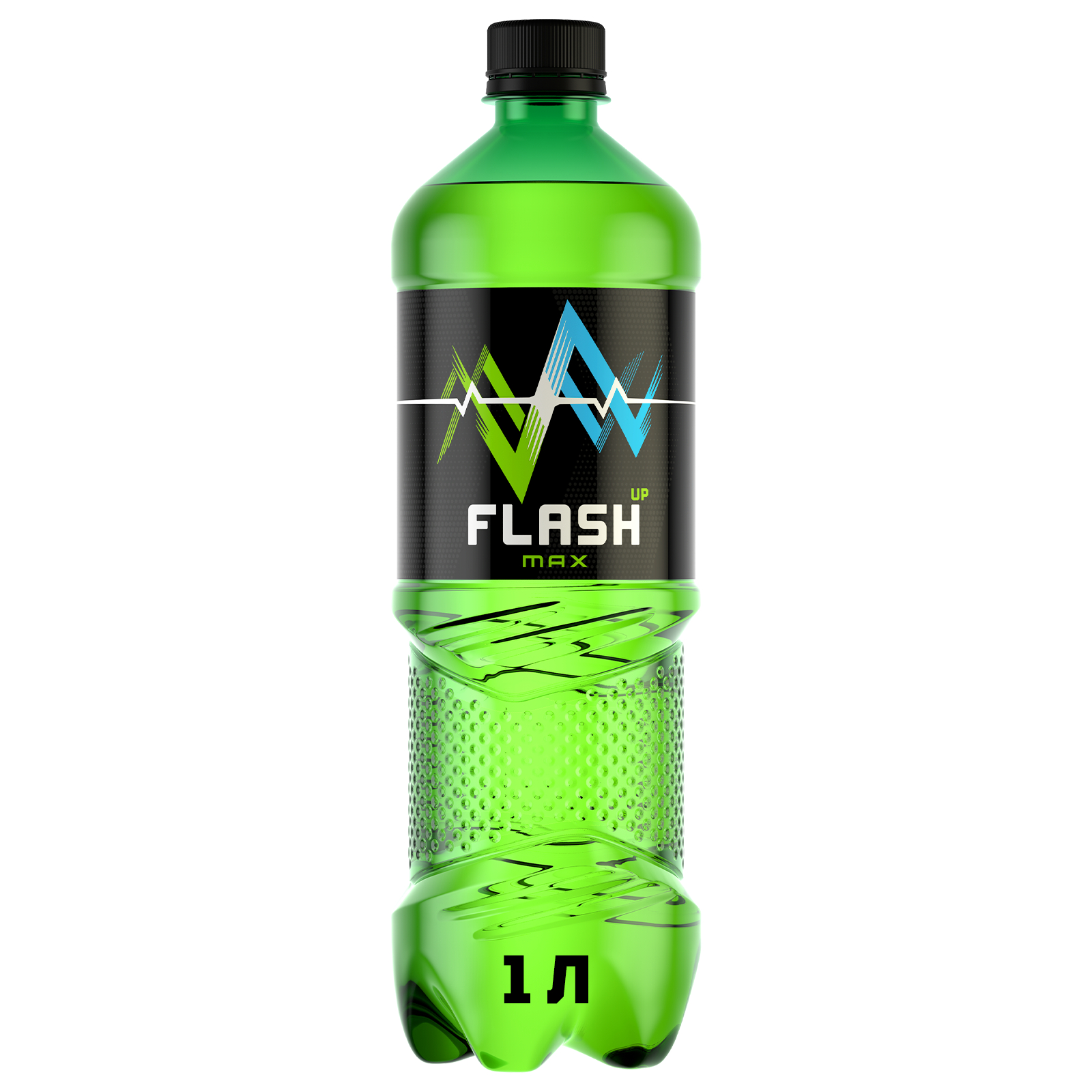 Энергетический напиток Flash Up Max 1 л, бутылка