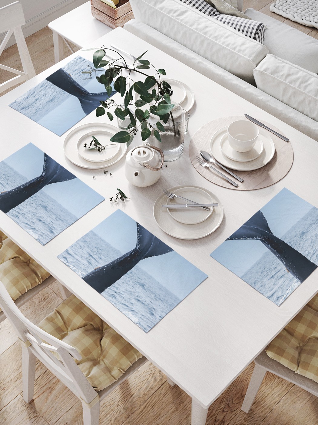 

np_87863 МУЛЬТИ Комплект салфеток с фотопринтом 46x32 см 4 шт.