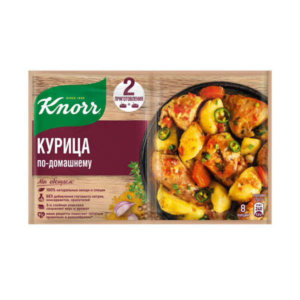 

Смесь Knorr На второе Курица по-домашнему 60 г