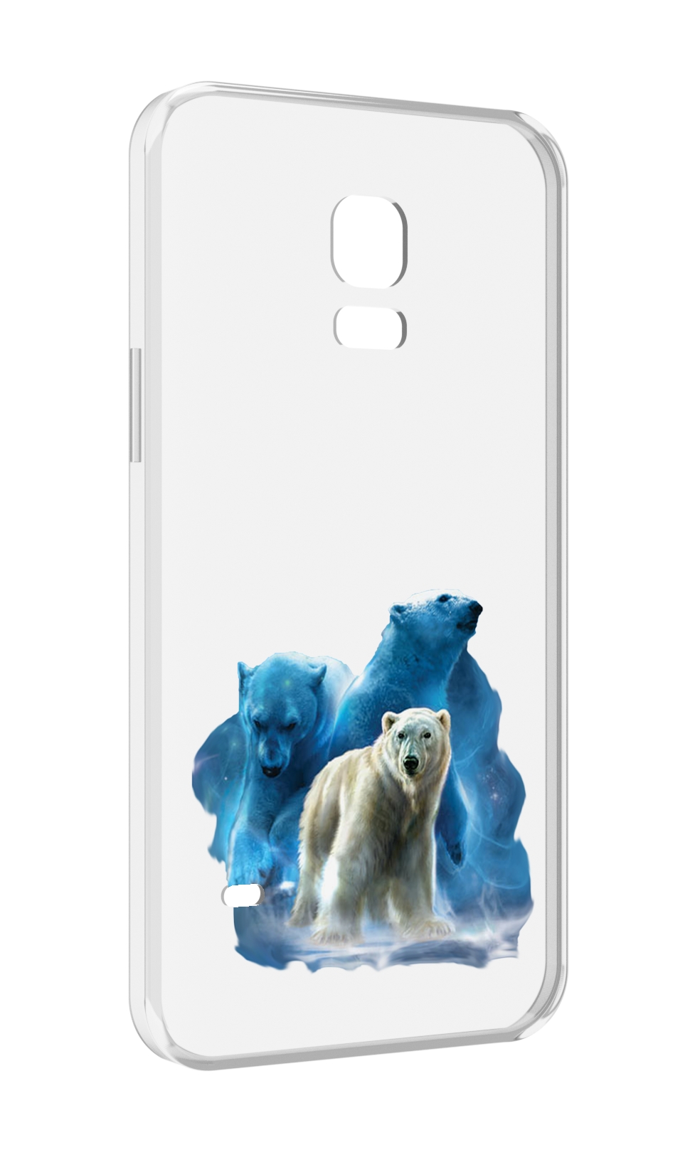 

Чехол MyPads полярный медведь для Samsung Galaxy S5 mini, Прозрачный, Tocco