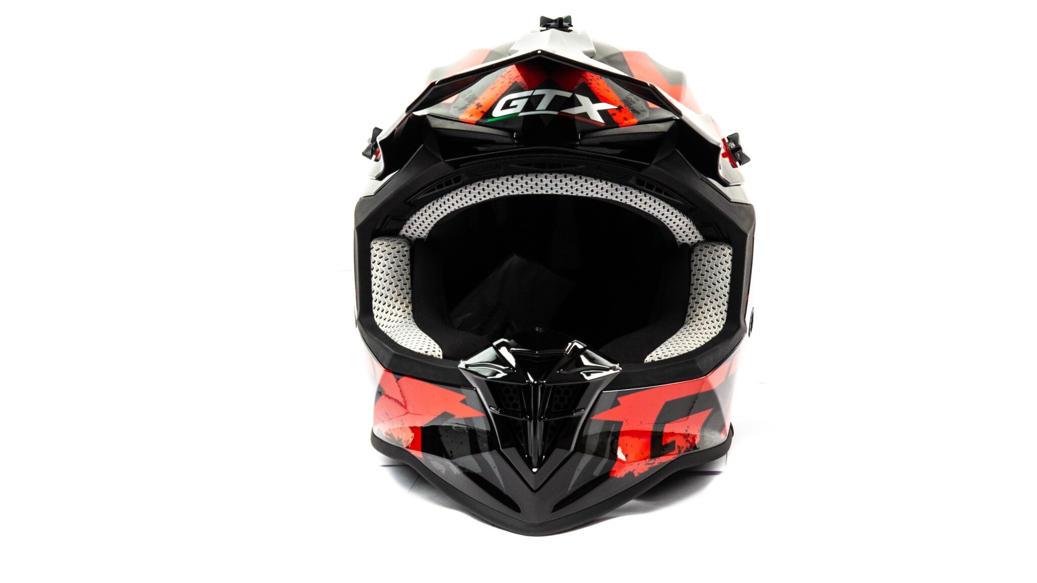 

Шлем мото кроссовый GTX 633 (S) #10 BLACK/RED GREY