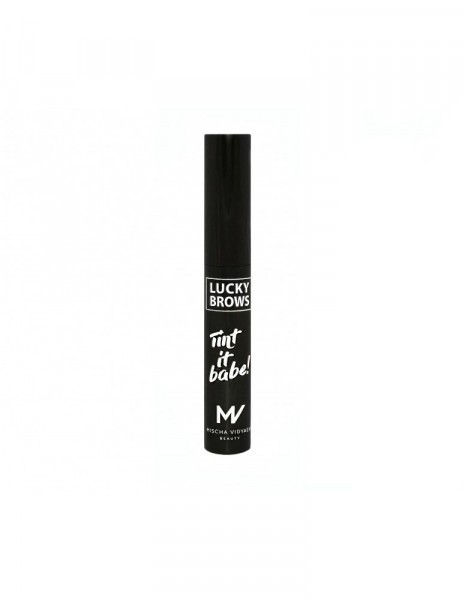 Тинт для бровей Mischa Vidyaev Tint It Babe стойкий, Dark, с кистью, 9 мл