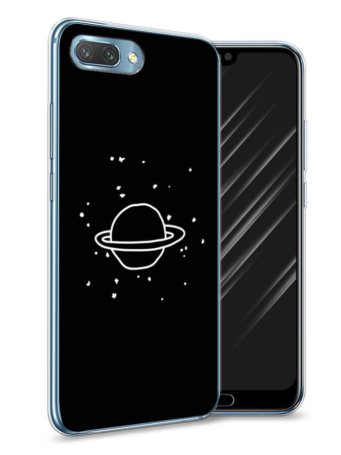 

Чехол Awog на Honor 10 "Дудл Юпитера", Белый;черный, 65350-4