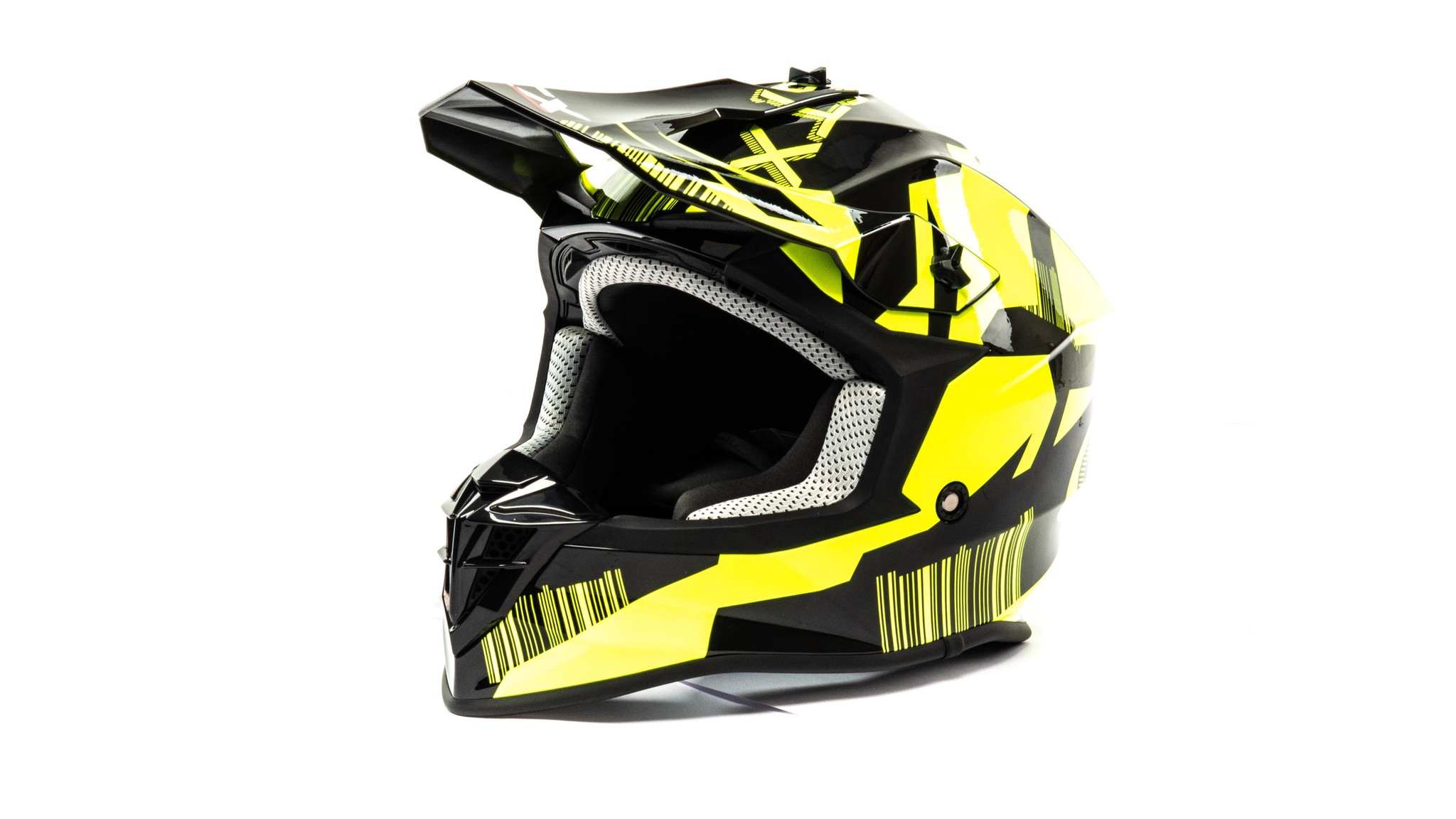 

Шлем мото кроссовый GTX 633 (L) #6 BLACK/FLUO YELLOW