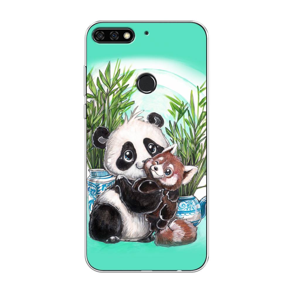 

Чехол Awog на Huawei Nova 2 Lite "Друзья зверята", Голубой;белый;черный, 64650-2