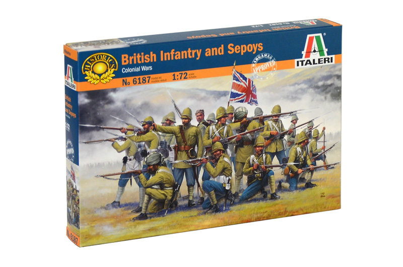 

Сборная модель Italeri 1/72 BRITISH INFANTRY AND SEPOYS 6187