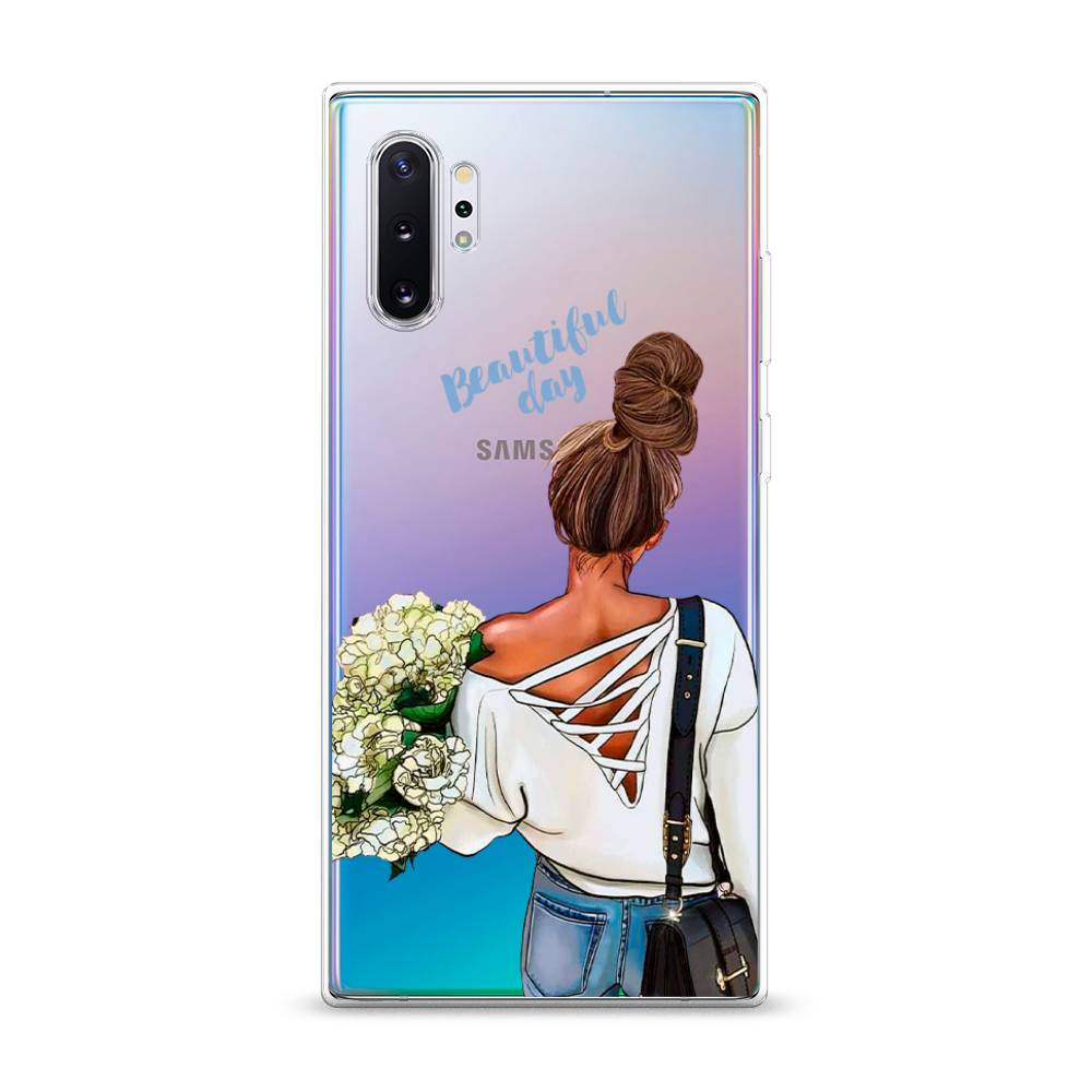 

Чехол Awog на Samsung Galaxy Note 10 Plus "Beautiful day vector", Разноцветный, 28550-6