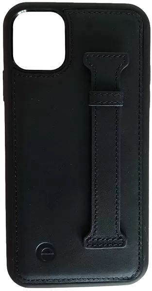 Кожаный чехол для телефона с подставкой для iPhone 11 Elae, черный CFG-11-SYH