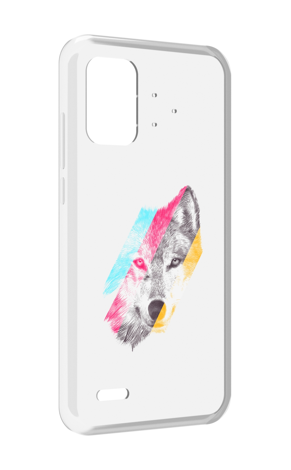 

Чехол MyPads волк градиент для UMIDIGI Bison Pro, Прозрачный, Tocco