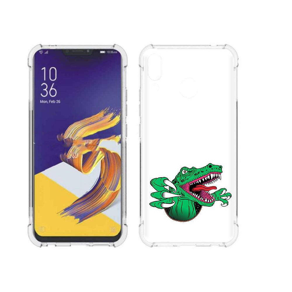 

Чехол MyPads Tocco для Asus ZenFone 5 крокодил, Прозрачный, Tocco