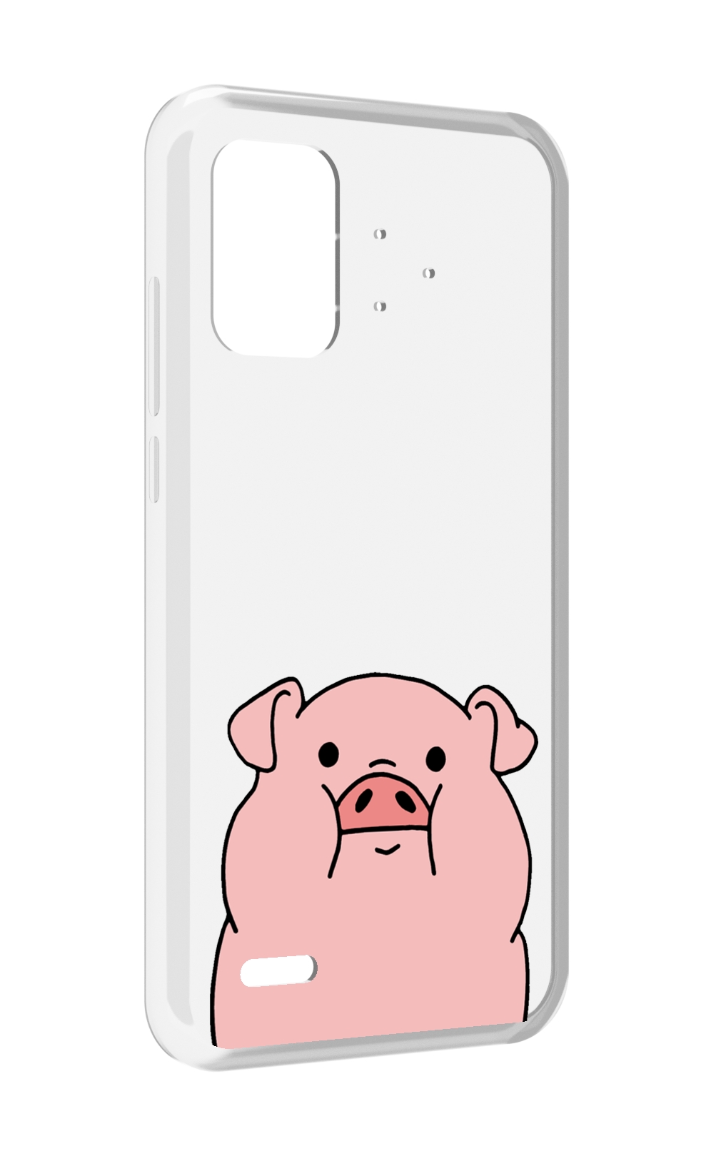 

Чехол MyPads полная-свинья для UMIDIGI Bison Pro, Прозрачный, Tocco