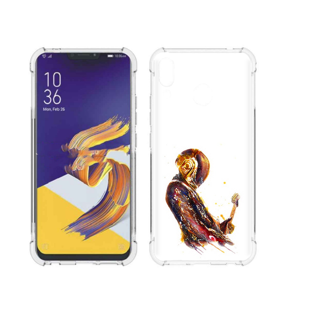 

Чехол MyPads Tocco для Asus ZenFone 5 космо-музыкант, Прозрачный, Tocco