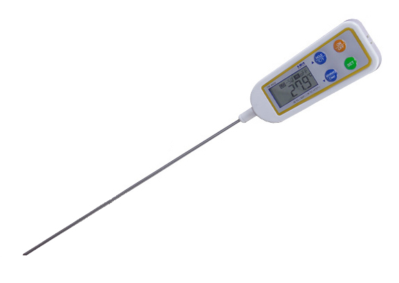 HM Digital TM4000 Цифровой термометр со щупом 240мм и защитном кожухе цифровой бытовой термометр термощуп profi cook pc dht 1039