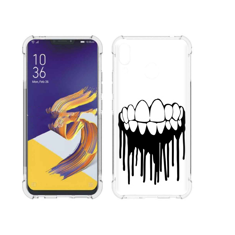 Чехол MyPads Tocco для Asus ZenFone 5 зубы