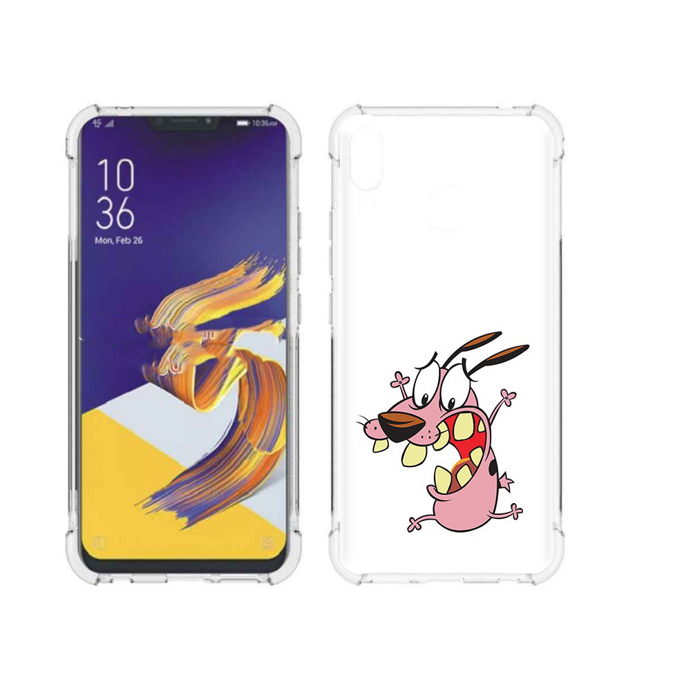 

Чехол MyPads Tocco для Asus ZenFone 5 зубастый бобик, Прозрачный, Tocco