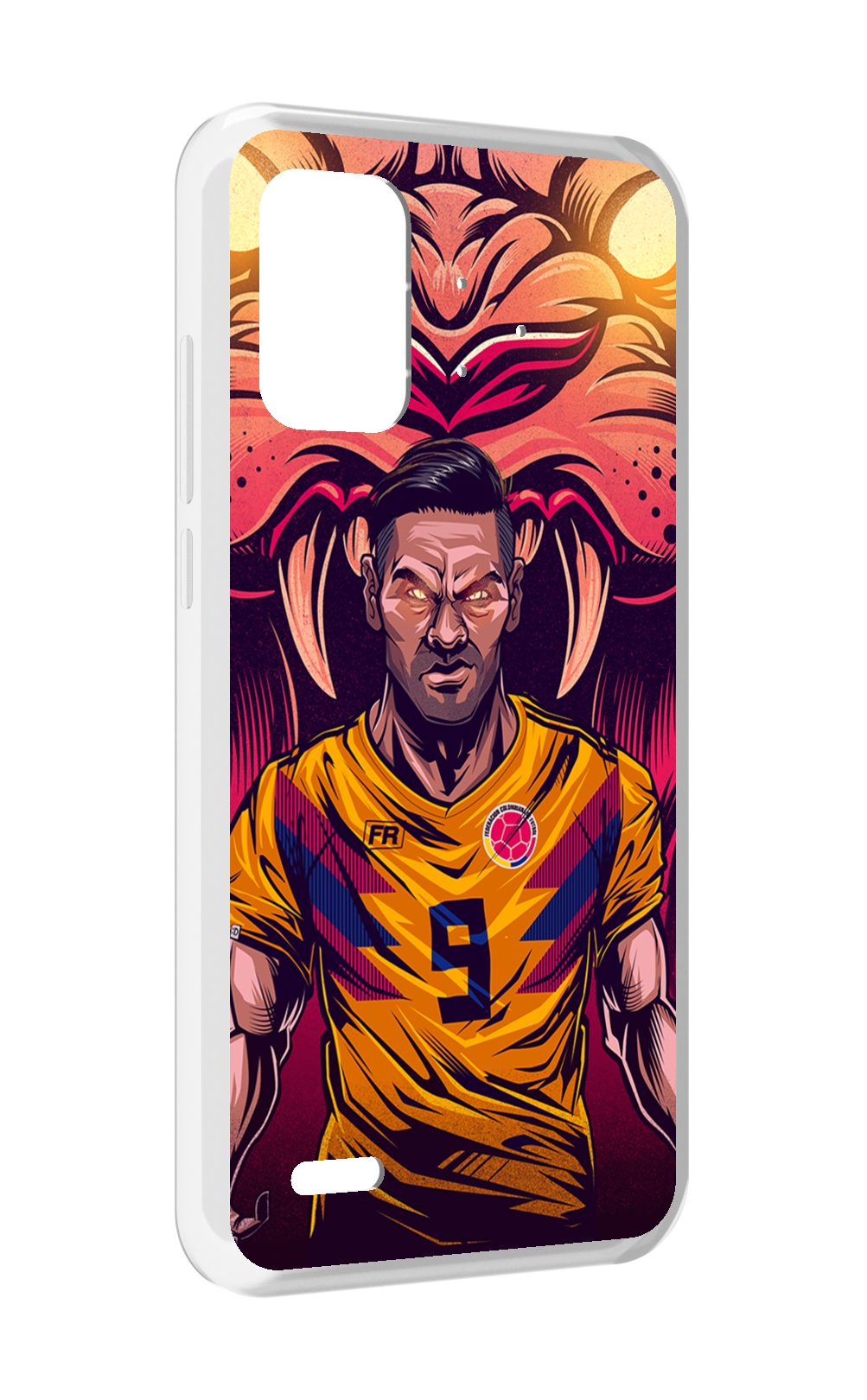 

Чехол MyPads парень-тигр-красный для UMIDIGI Bison Pro, Прозрачный, Tocco
