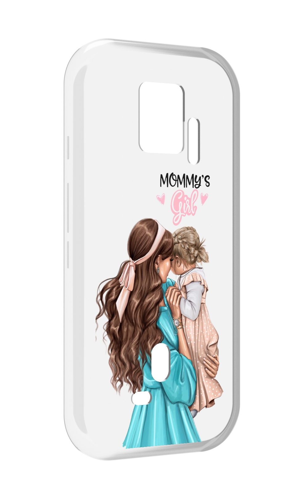 Чехол MyPads Мама-девочки женский для ZTE Nubia Red Magic 7S Pro