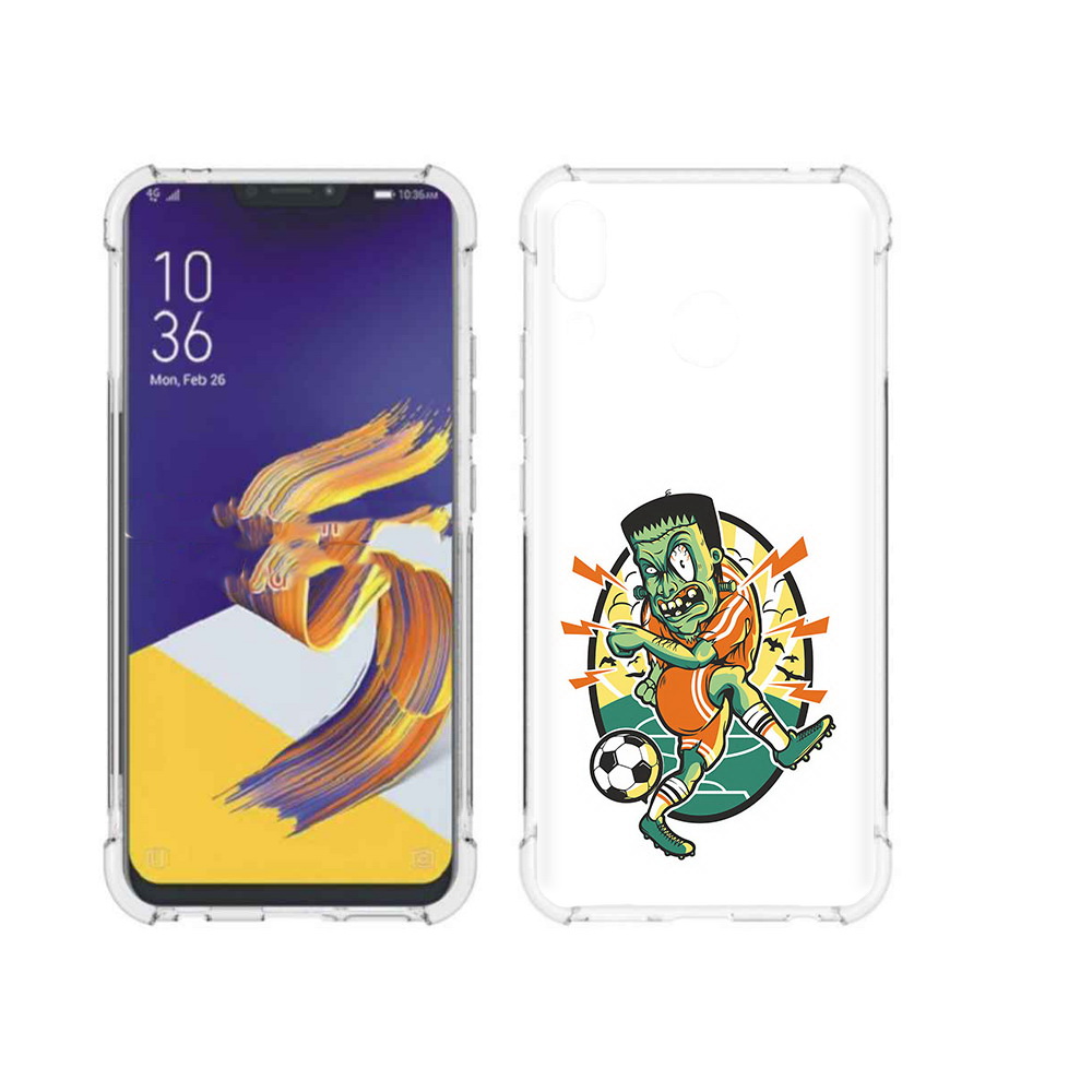 

Чехол MyPads Tocco для Asus ZenFone 5 зомби футболист, Прозрачный, Tocco
