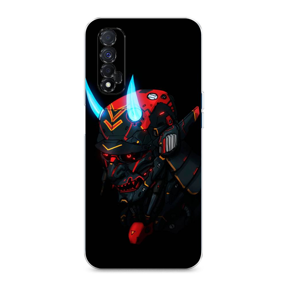 

Чехол Awog на Realme Narzo 30 4G "Неоновый самурай", Разноцветный, 257650-6