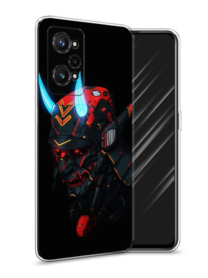 

Чехол Awog на Realme GT Neo 3T "Неоновый самурай", Разноцветный, 2510750-6