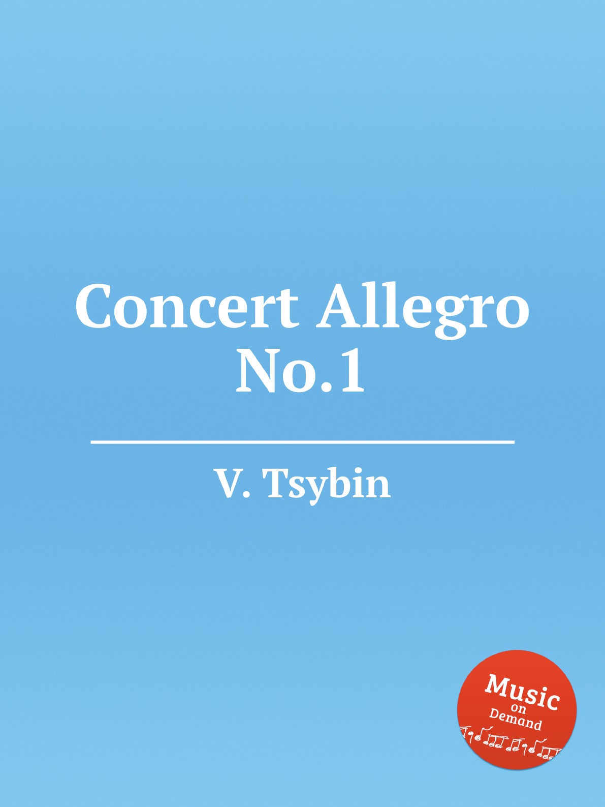 

Concert Allegro No.1
