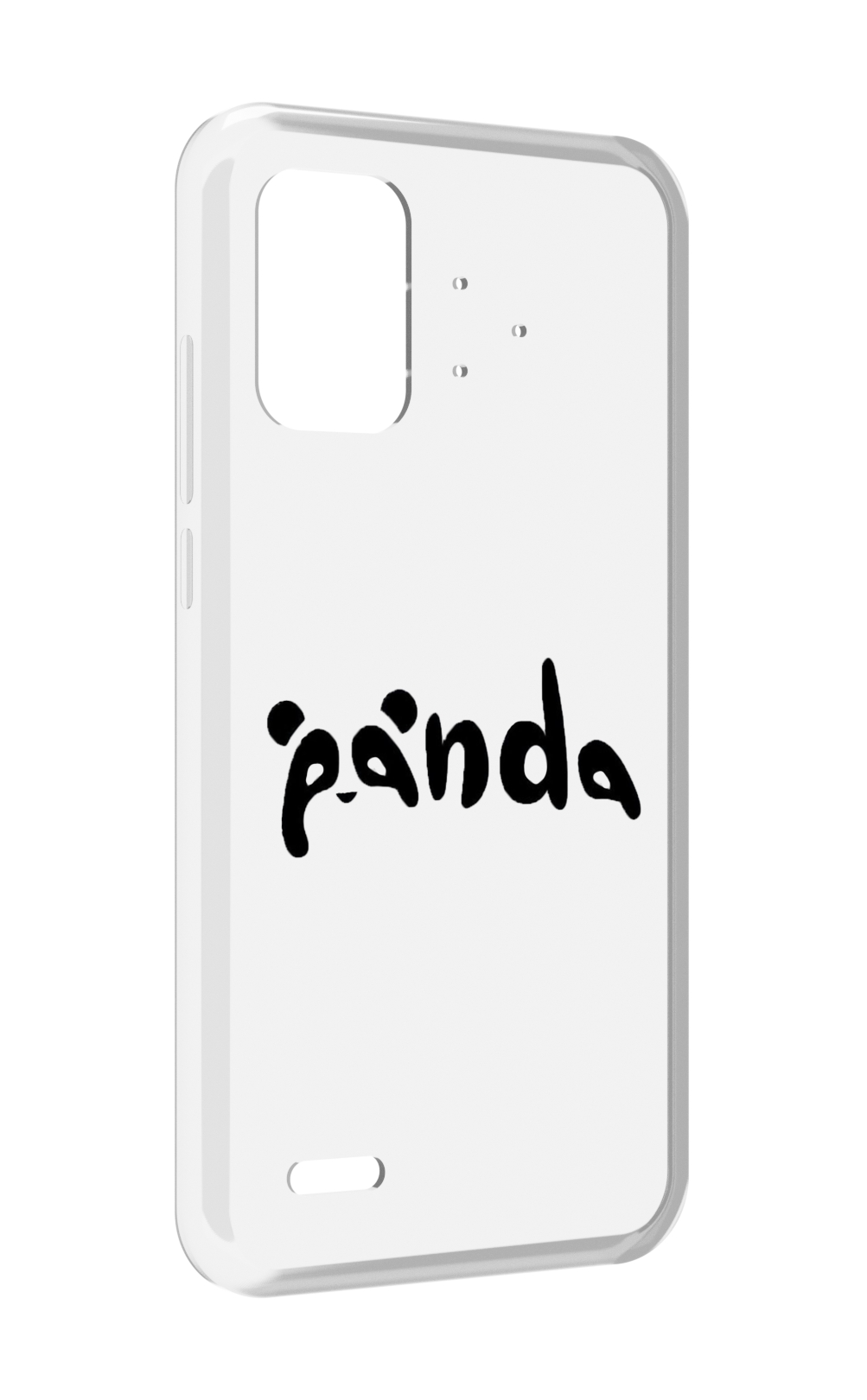 

Чехол MyPads панда надпись для UMIDIGI Bison Pro, Прозрачный, Tocco