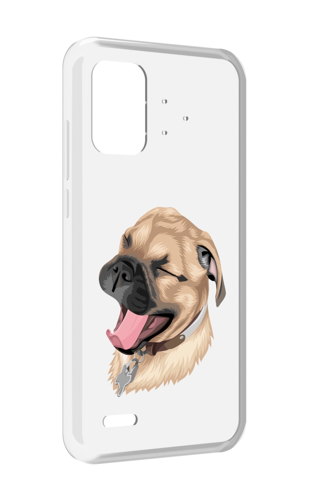 

Чехол MyPads очень-довольная-собака для UMIDIGI Bison Pro, Прозрачный, Tocco