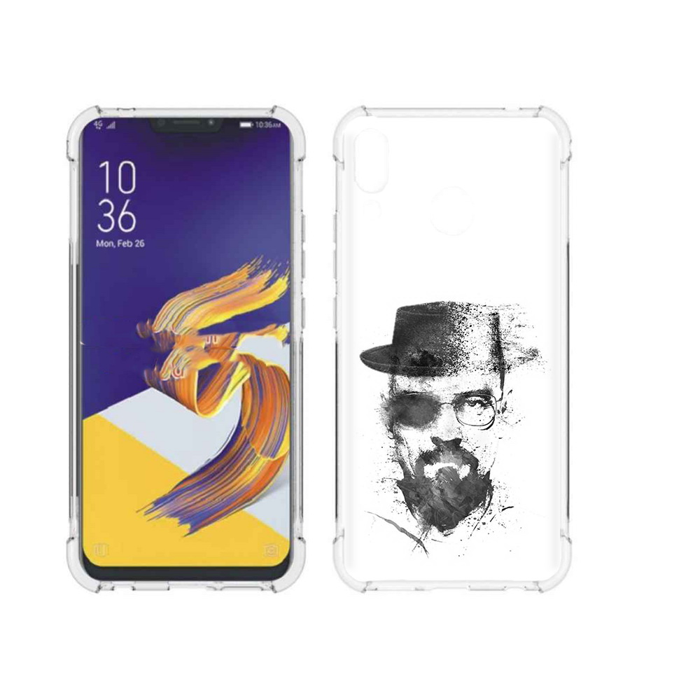 

Чехол MyPads Tocco для Asus ZenFone 5 загадочный человек, Прозрачный, Tocco