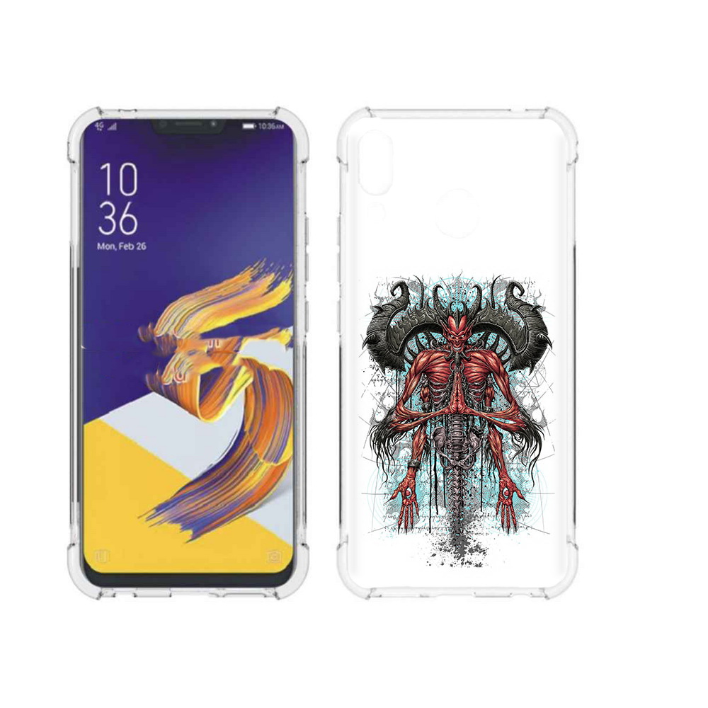 

Чехол MyPads Tocco для Asus ZenFone 5 дьявол, Прозрачный, Tocco