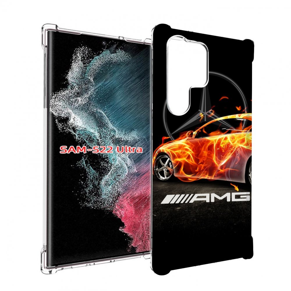 

Чехол MyPads АМГ мужской для Samsung Galaxy S23 Ultra, Прозрачный, Tocco