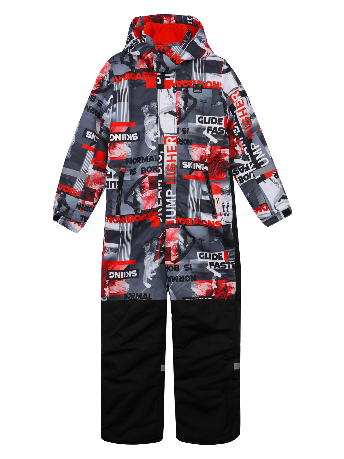 

Комбинезон для мальчиков PlayToday, черный,цветной, 170, Черный;разноцветный, 32311055