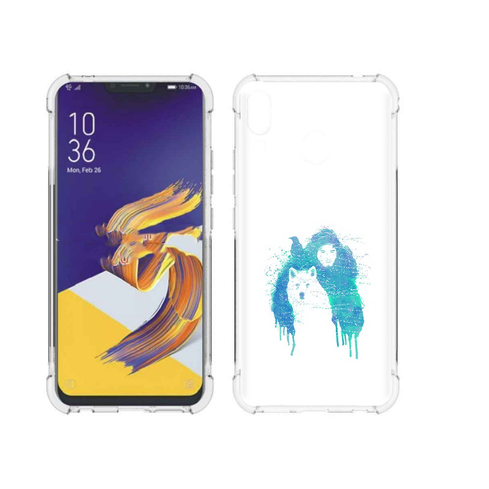 

Чехол MyPads Tocco для Asus ZenFone 5 джон сноу, Прозрачный, Tocco