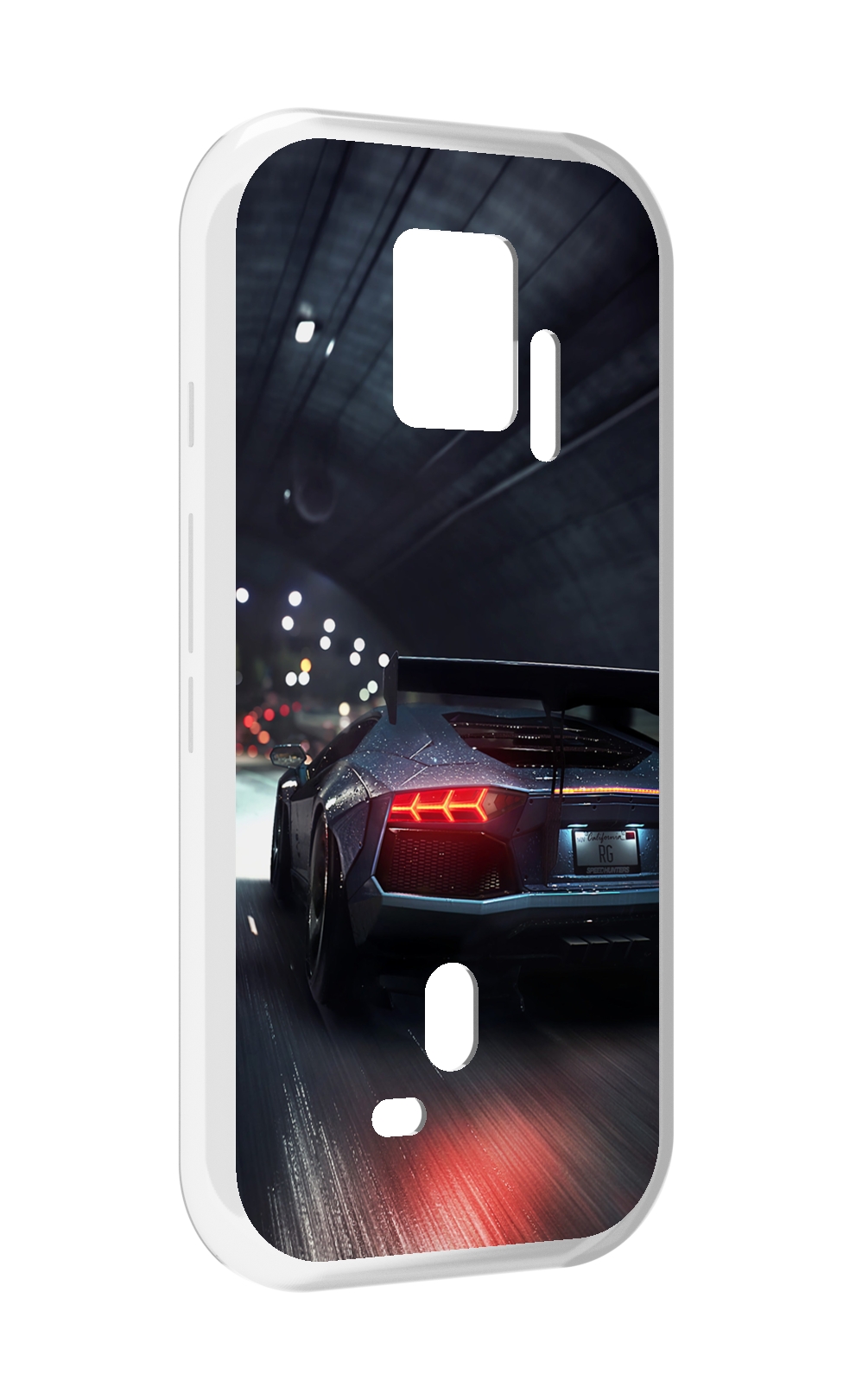 Чехол MyPads Ламба мужской для ZTE Nubia Red Magic 7S Pro