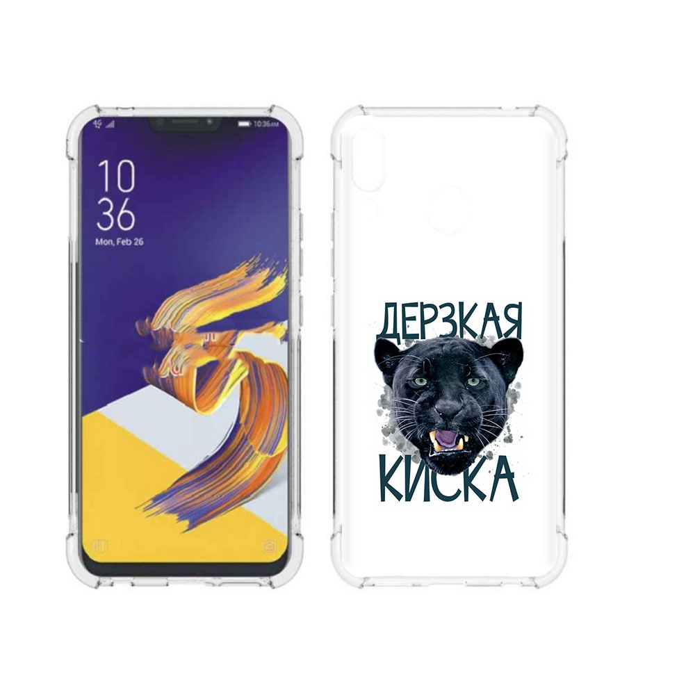 Чехол MyPads Tocco для Asus ZenFone 5 дерзкая киска