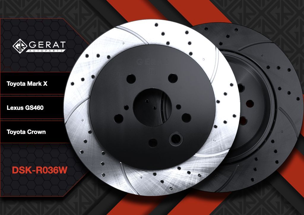 

Тормозной диск Gerat DSK-R036W (задний) Performance 2шт.