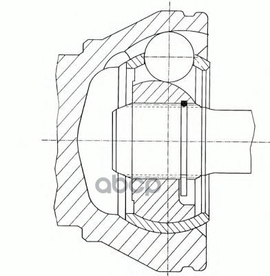 

304843_ШРУС внутренний к-кт VW T5/Multivan 2.5TDi 96>