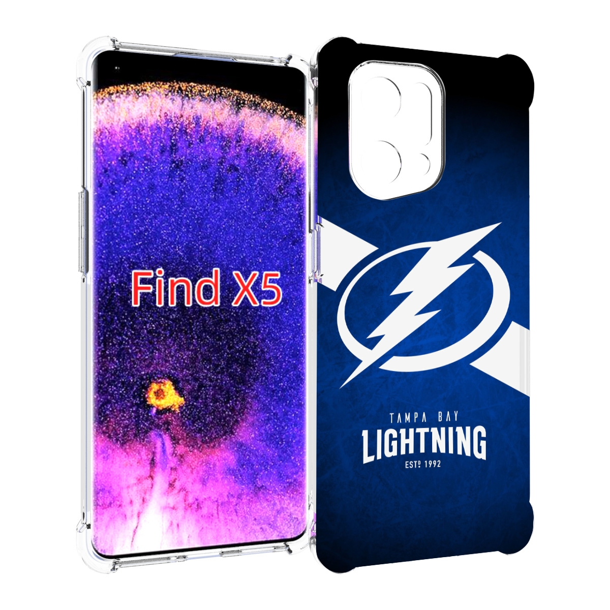 

Чехол MyPads тапа беи лаитнинг мужской для Oppo Find X5, Прозрачный, Tocco