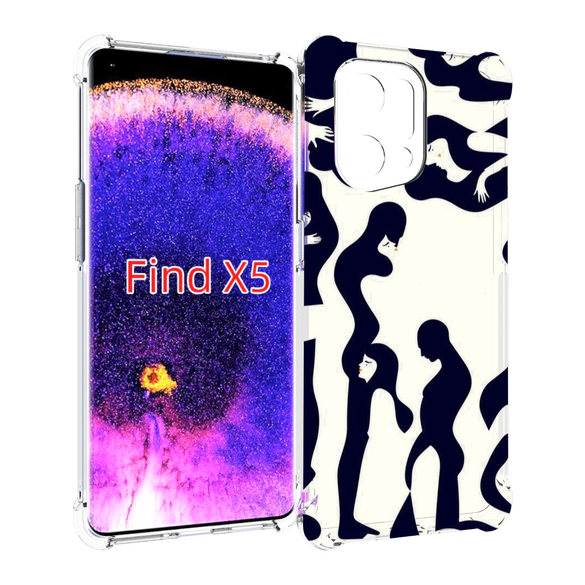 

Чехол MyPads схема-пар для Oppo Find X5, Прозрачный, Tocco