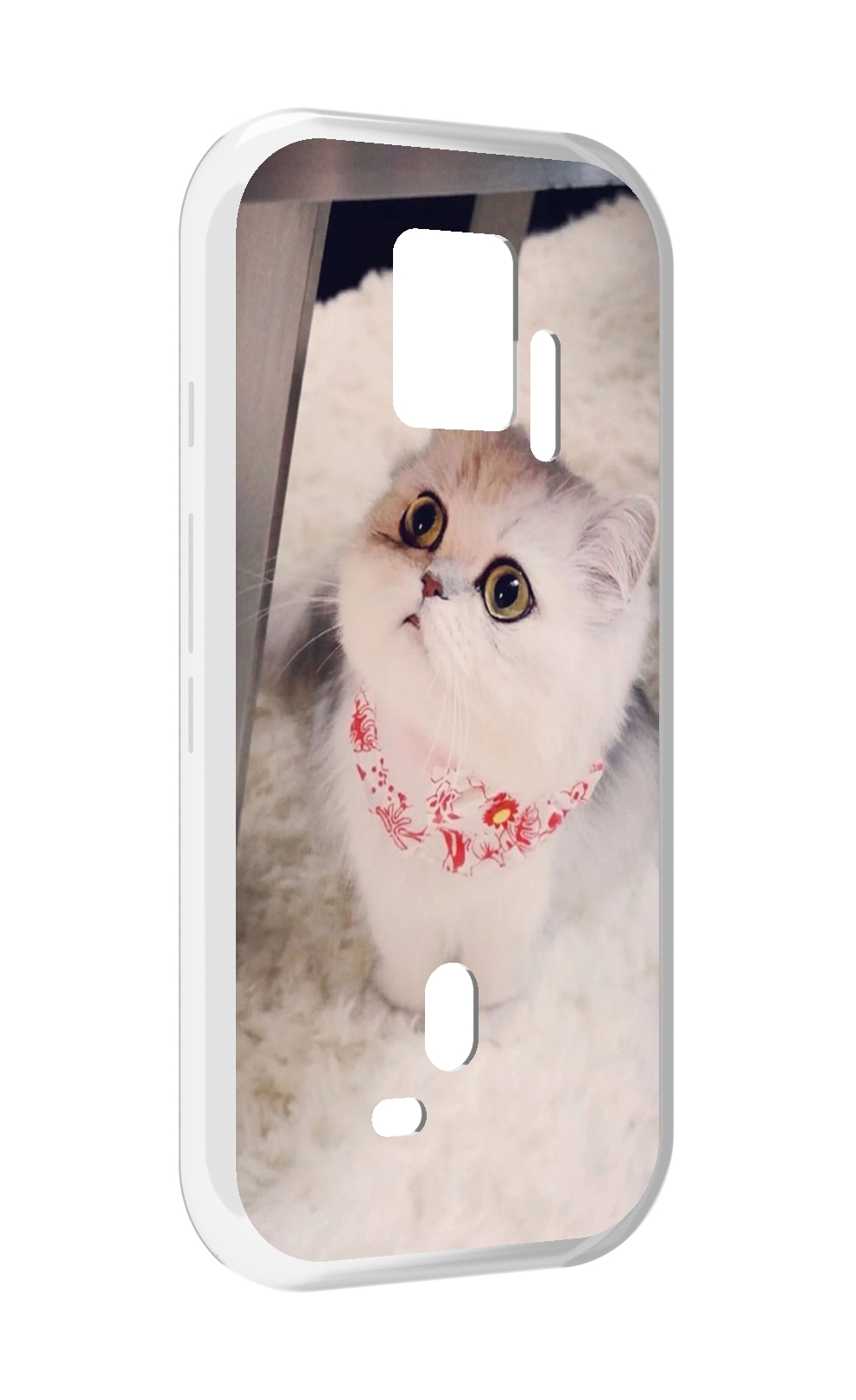 Чехол MyPads Котеночек женский для ZTE Nubia Red Magic 7S Pro