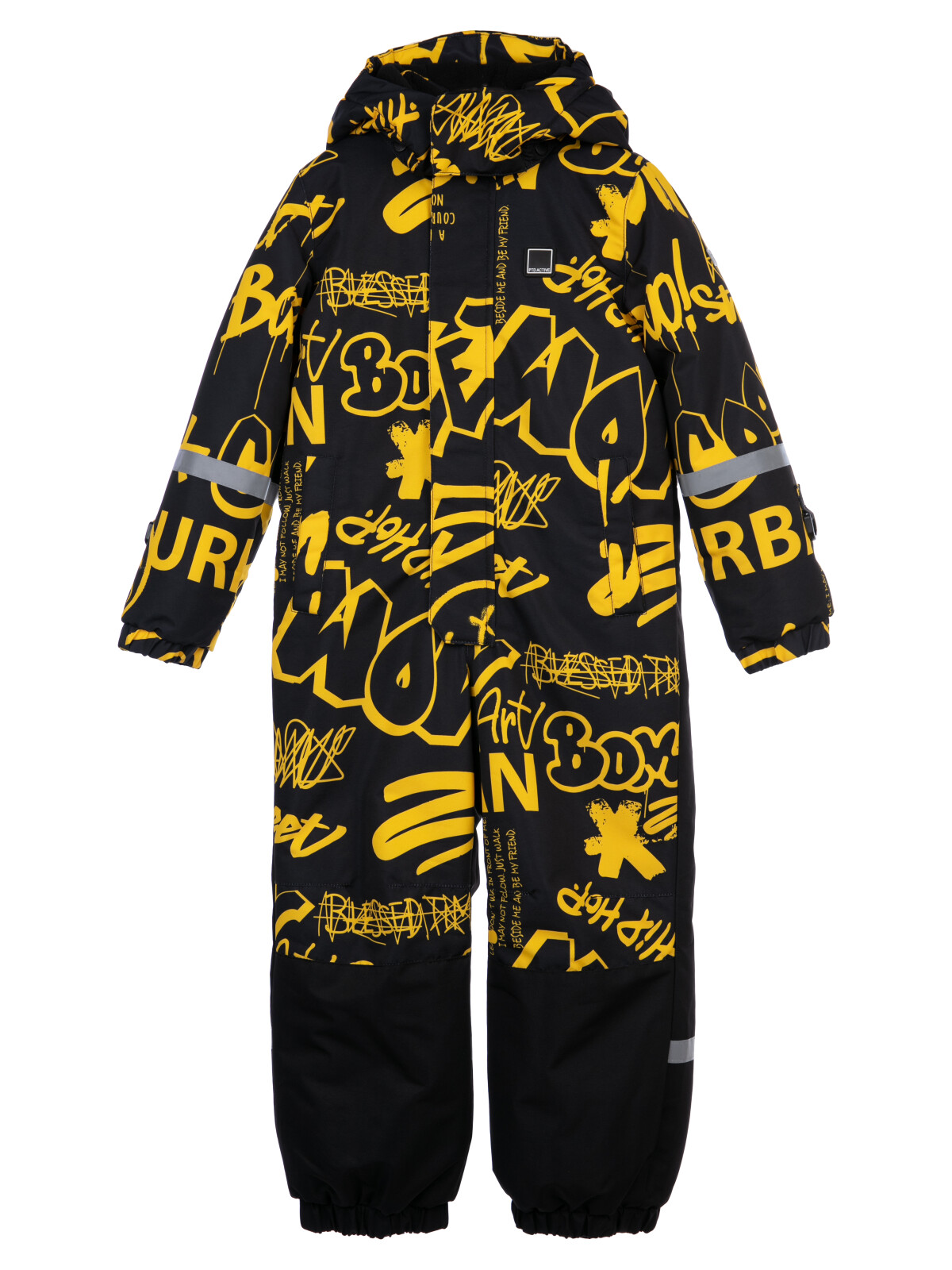 

Комбинезон для мальчиков PlayToday, черный,жёлтый, 104, Черный;желтый, 32312166