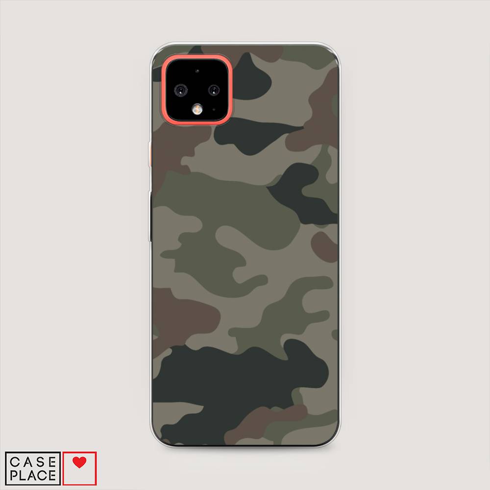 фото Силиконовый чехол "камуфляж 1" на google pixel 4 xl awog